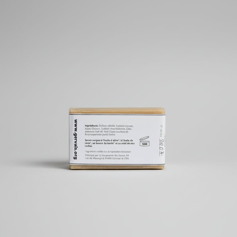 Savon au miel de nos ruches de la Savonnerie des Serres (90g)